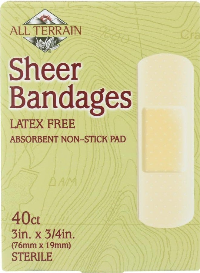 All Terrain Bandage Sheer 3/4In X 3In 40 Ct - Image 1